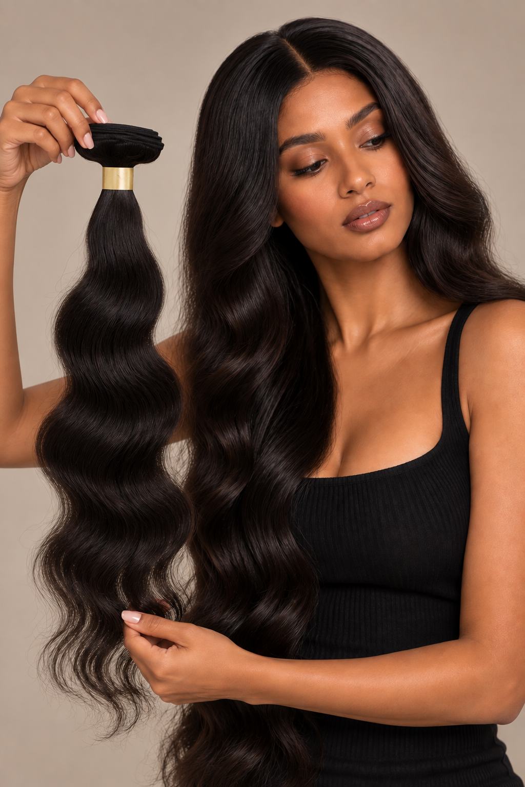 human hair extensions